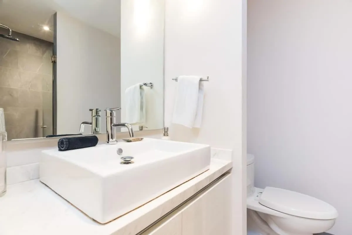 Luxury Studio With Kitchen Ac Gym Pool Security Playa del Carmen Apartamento