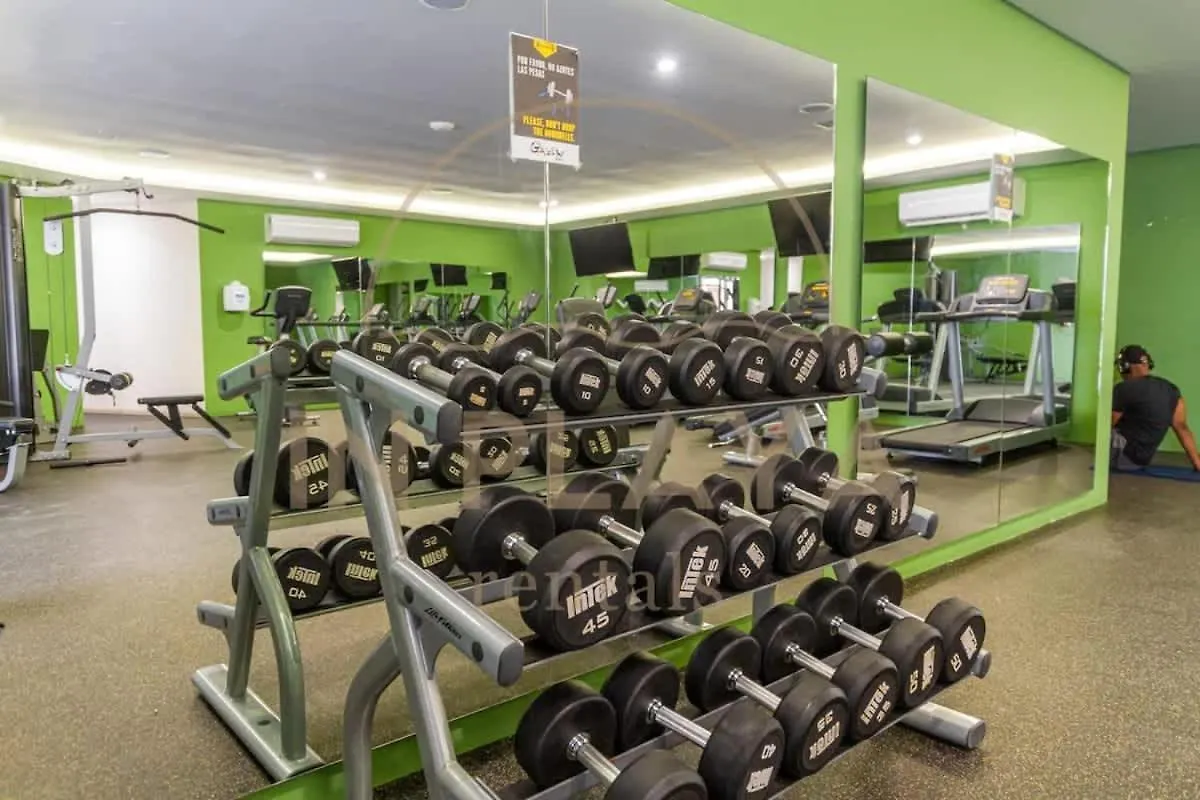 Luxury Studio With Kitchen Ac Gym Pool Security Playa del Carmen