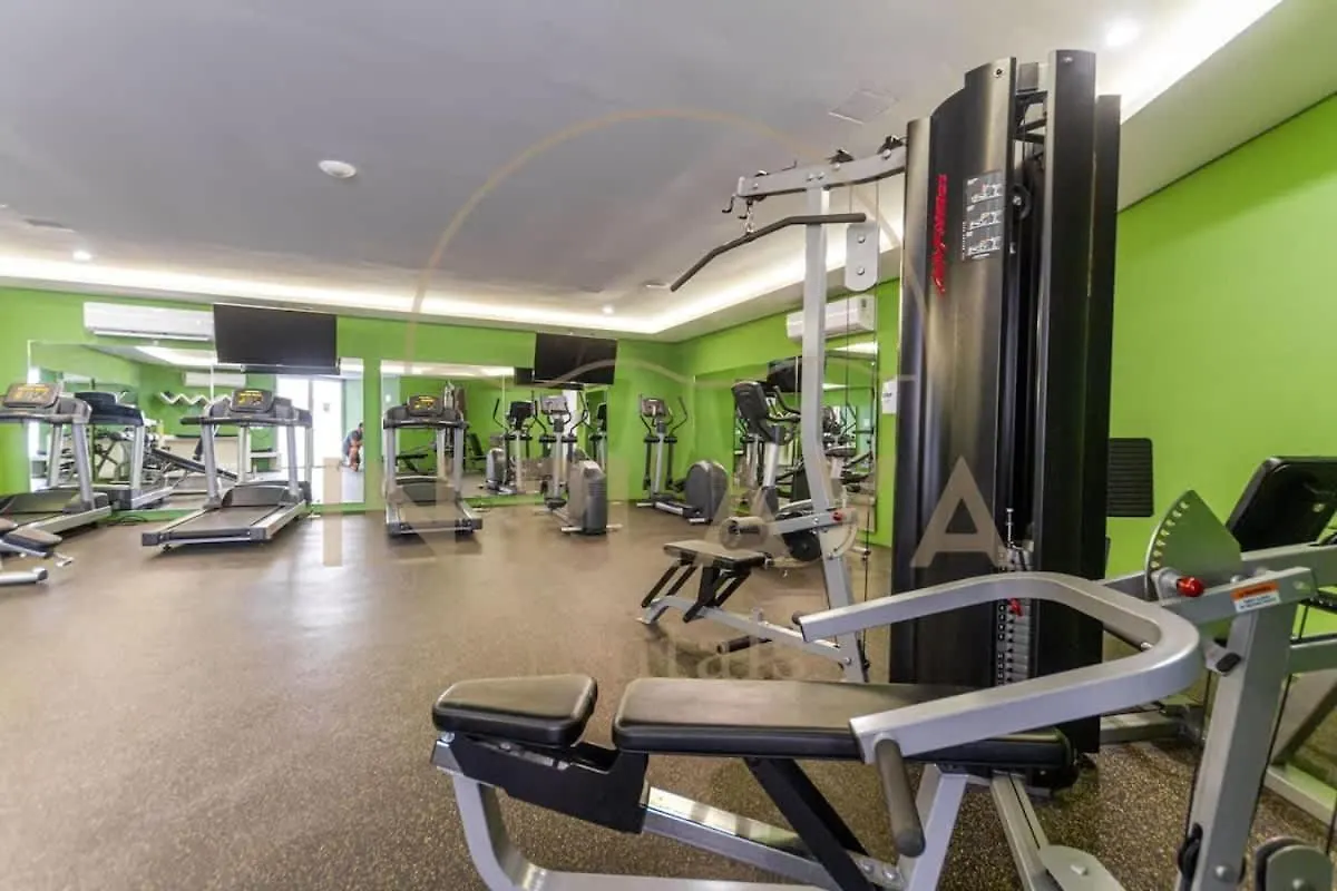 Apartment Luxury Studio With Kitchen Ac Gym Pool Security Playa del Carmen